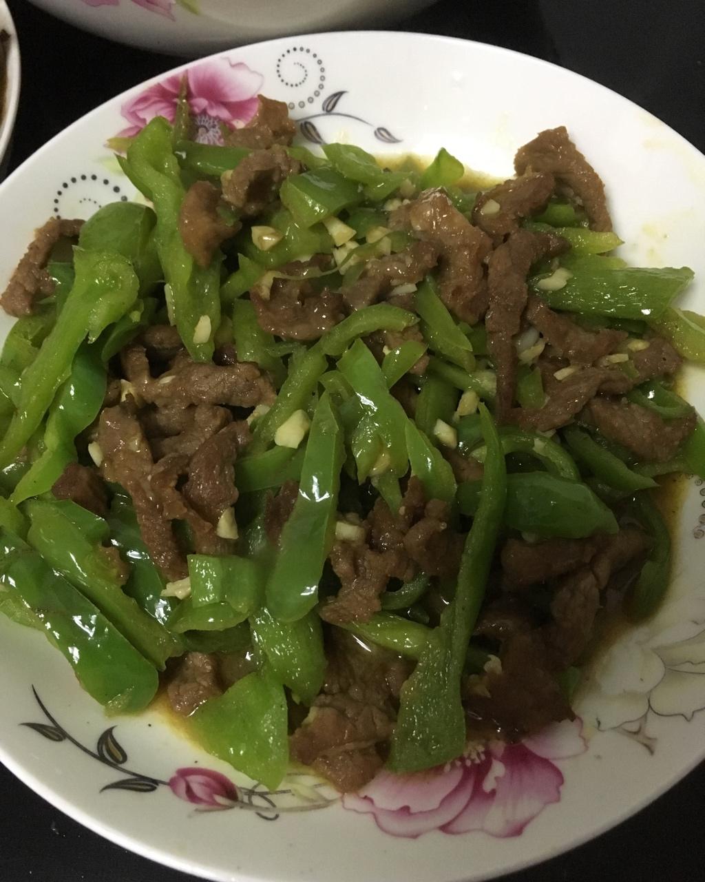 青椒牛肉