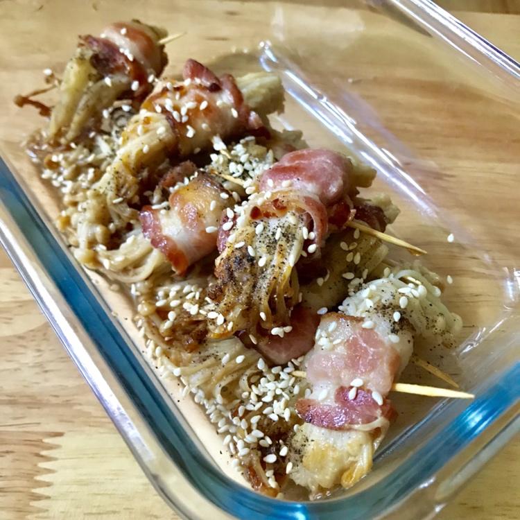 金针菇培根卷