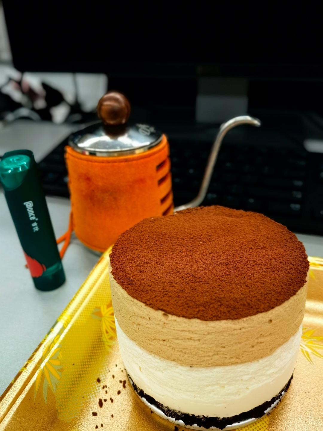 生椰拿铁慕斯蛋糕☕️固体yyds🥥椰香浓郁