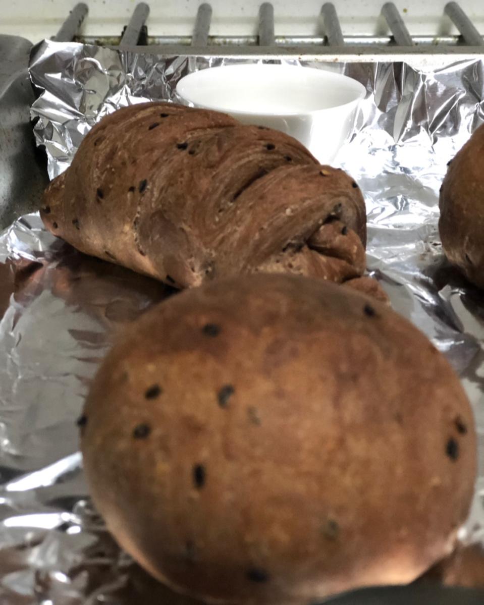 人见人爱的巧克力爆浆欧式餐包（一次发酵）