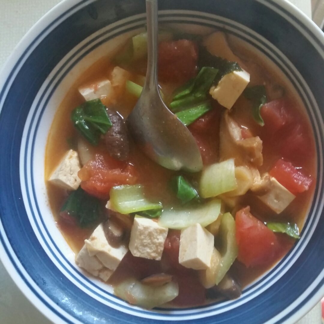 夏日番茄味噌汤