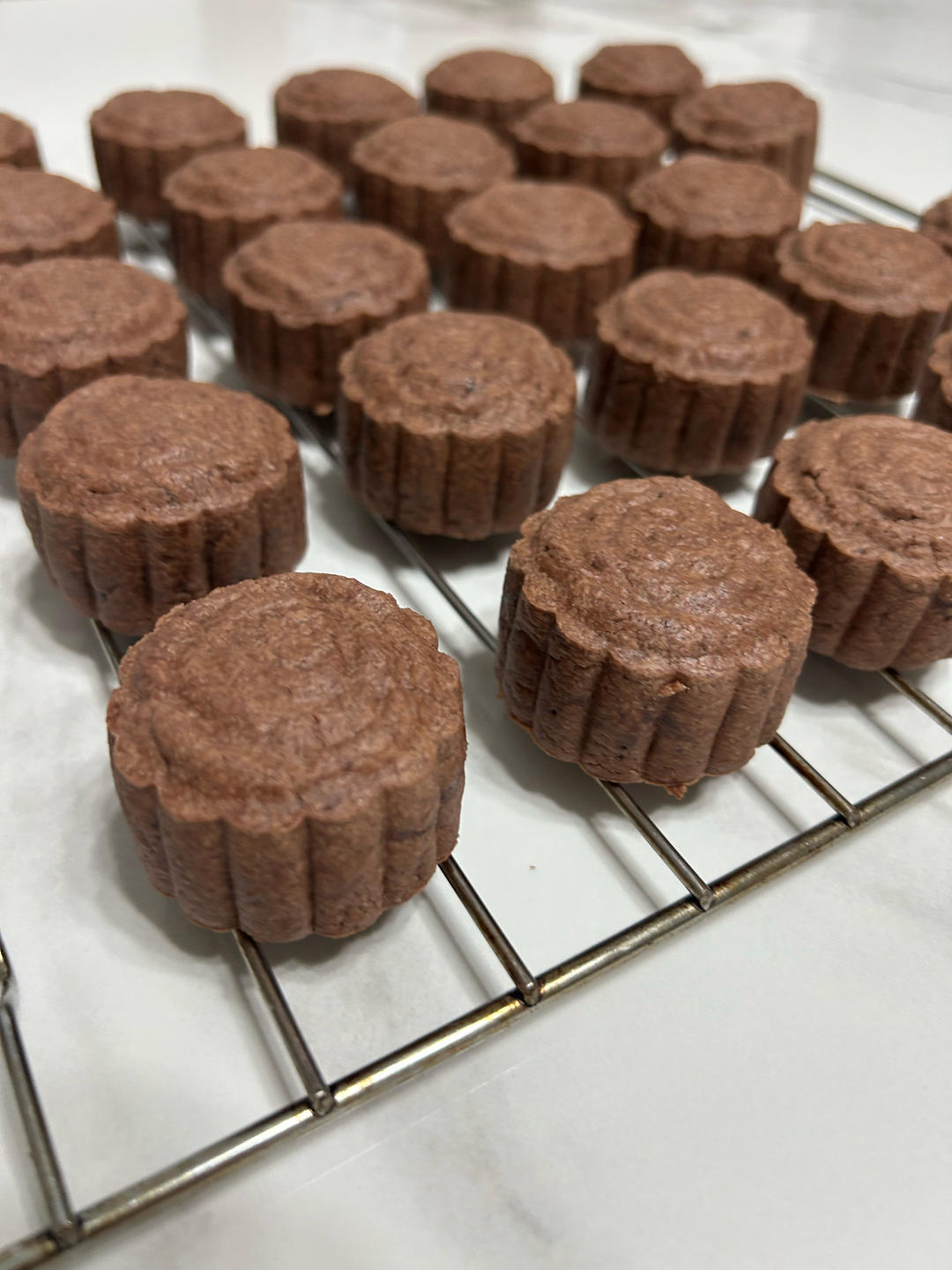 提拉米苏焦糖麻薯可可奶酥月饼｜一口沦陷｜曲奇口感｜香酥掉渣