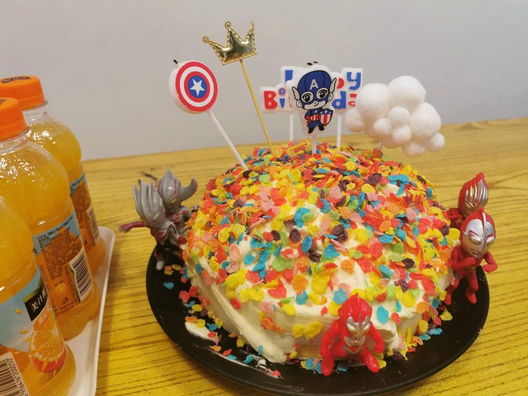 网红韩式小熊生日蛋糕