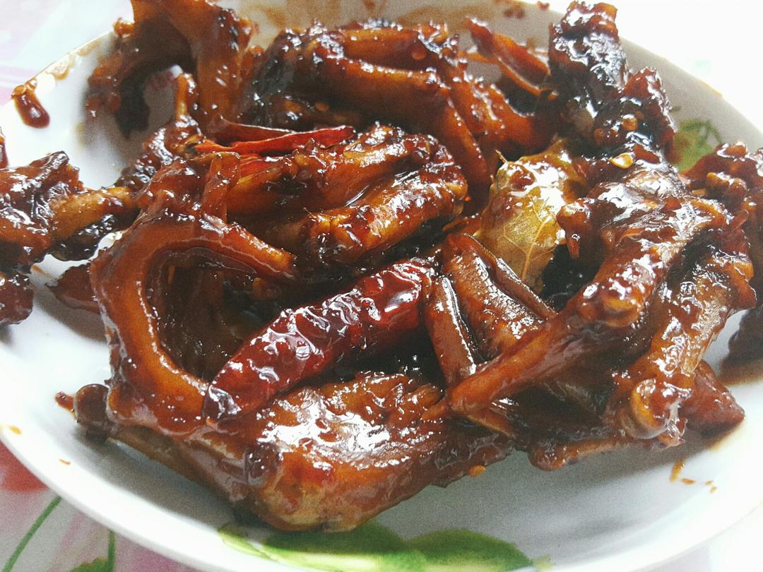 周黑鸭味～～～鸭翅 鸭爪