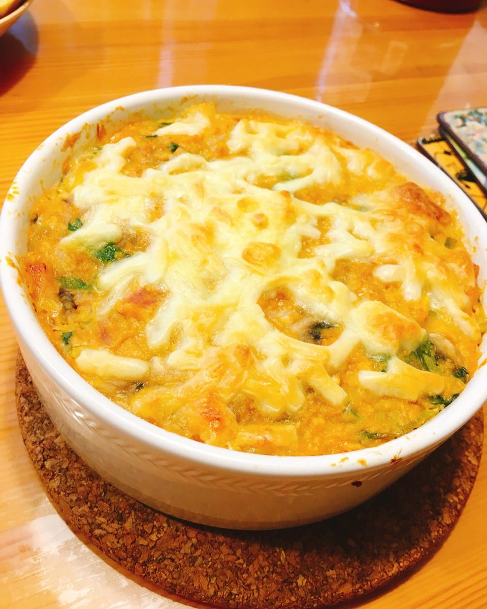【健康三餐】培根菠菜红薯烘蛋