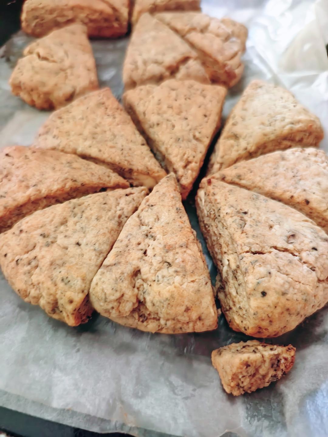 完胜星巴克的超美味酥脆司康 super easy crunched scone