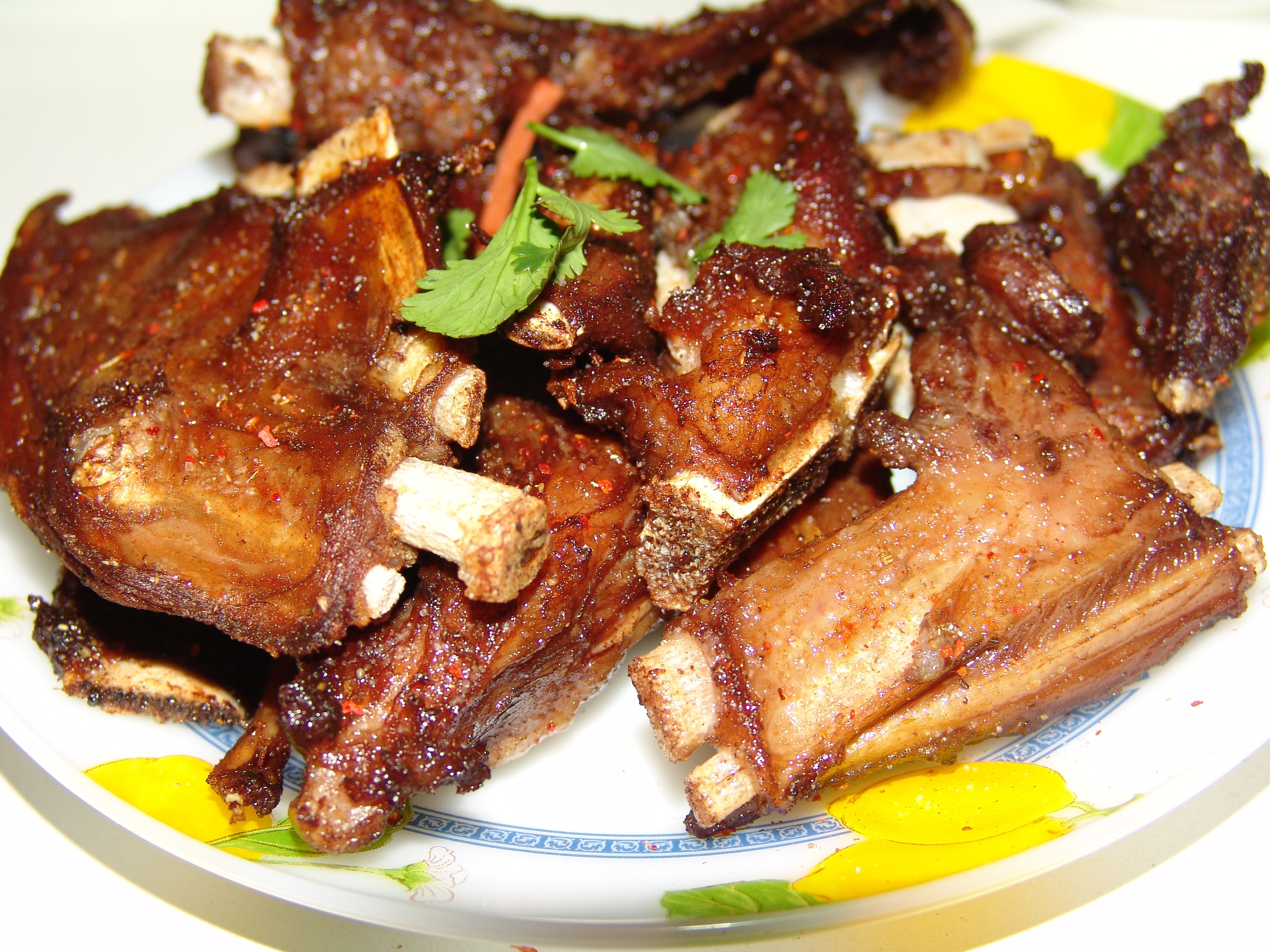 helen6988做的香酥炸羊排