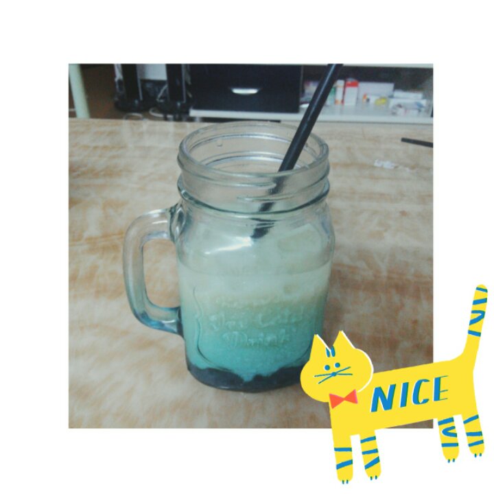 【夏日快手饮品】抹茶红豆冰拿铁