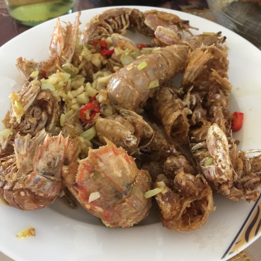 椒盐皮皮虾