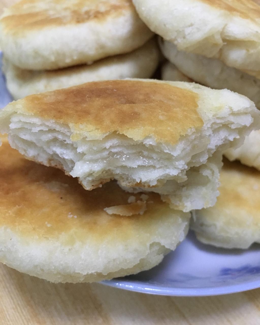 发面油酥小糖饼