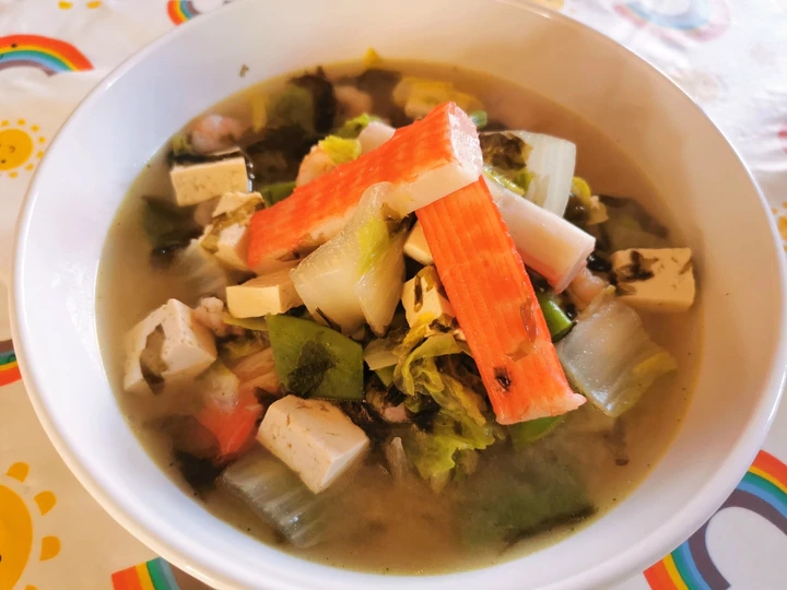 我家的蔬菜miso汤