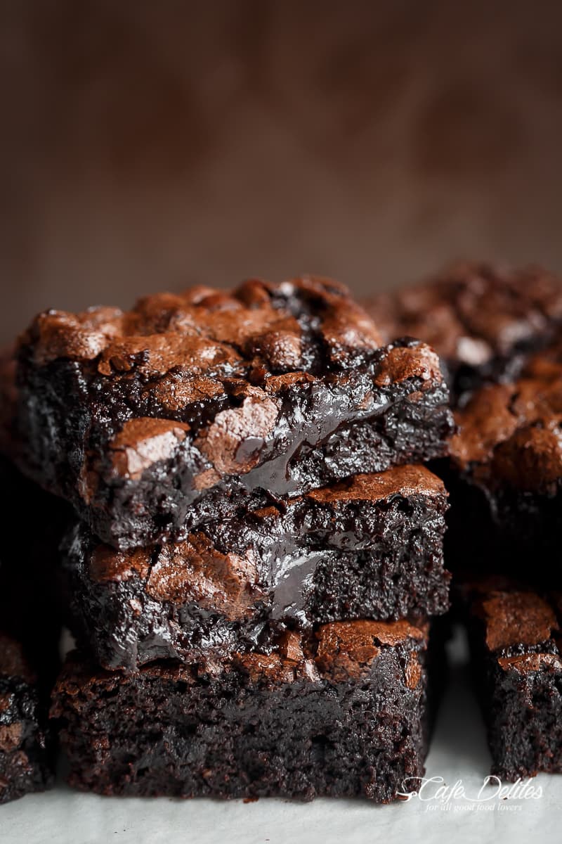低GI的巧克力布朗尼 Sticky chocolate brownies的做法