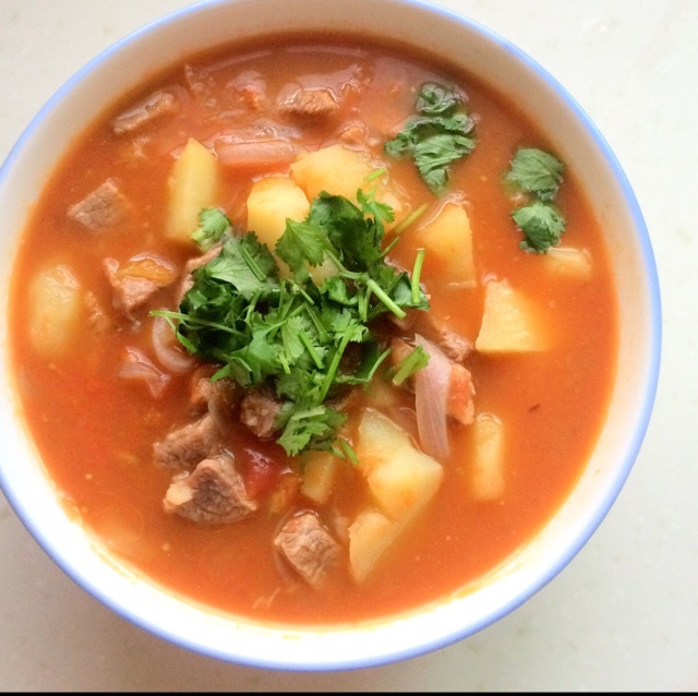 老丁的私房菜-番茄牛腩煲