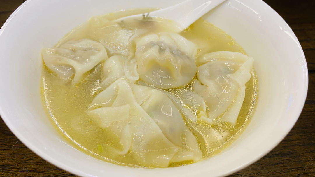 潮汕金虾香菇水饺（云吞）