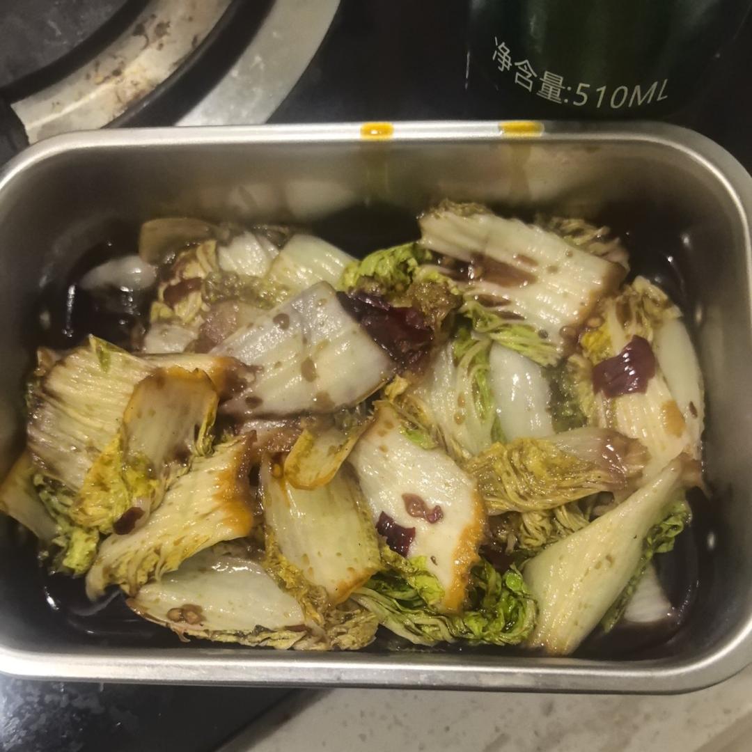 酸辣娃娃菜极简版💜