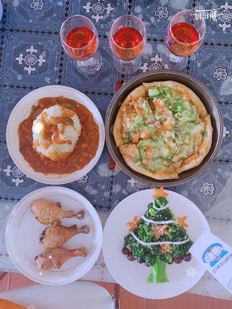 超好吃的鸡肉披萨