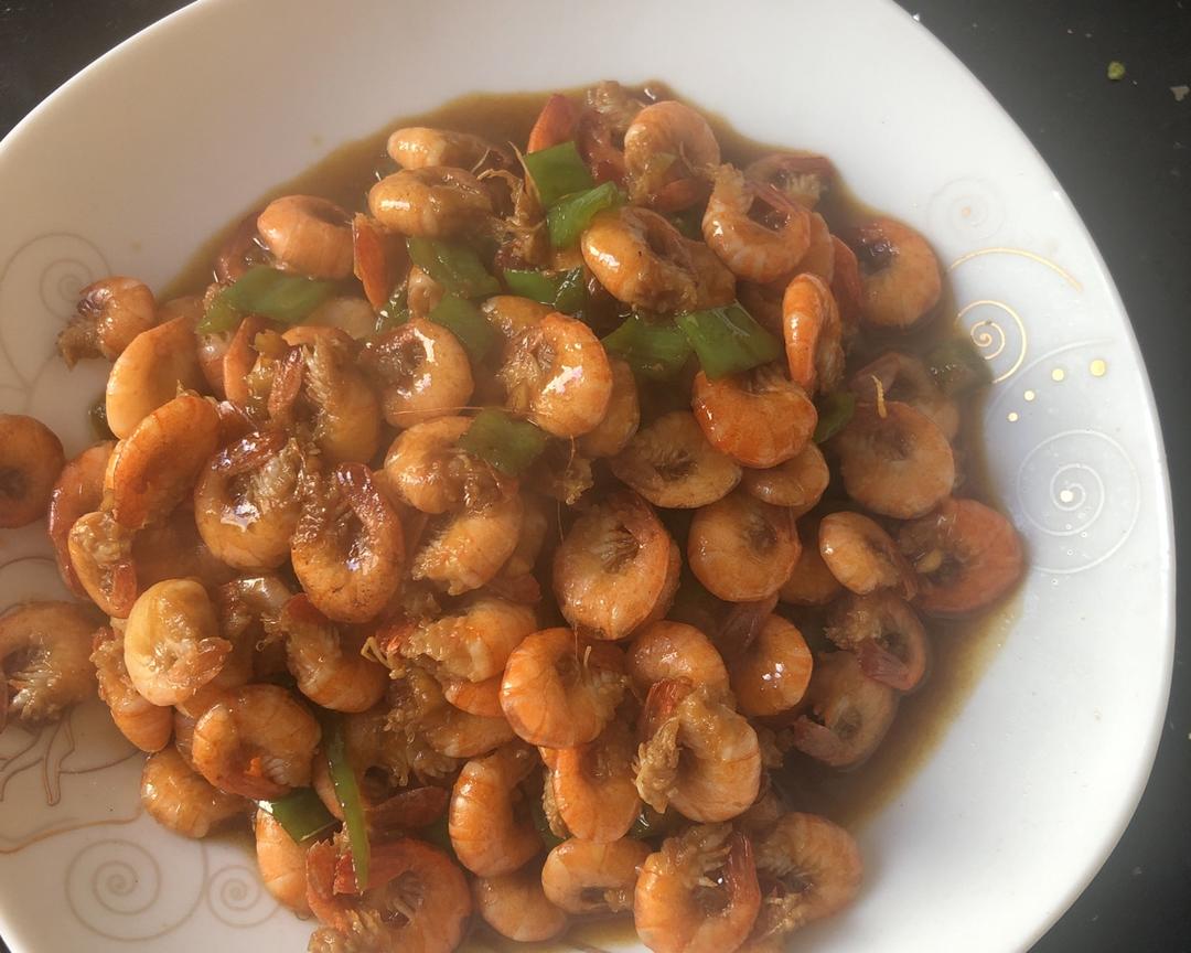 青椒炒虾🦐（12.8）