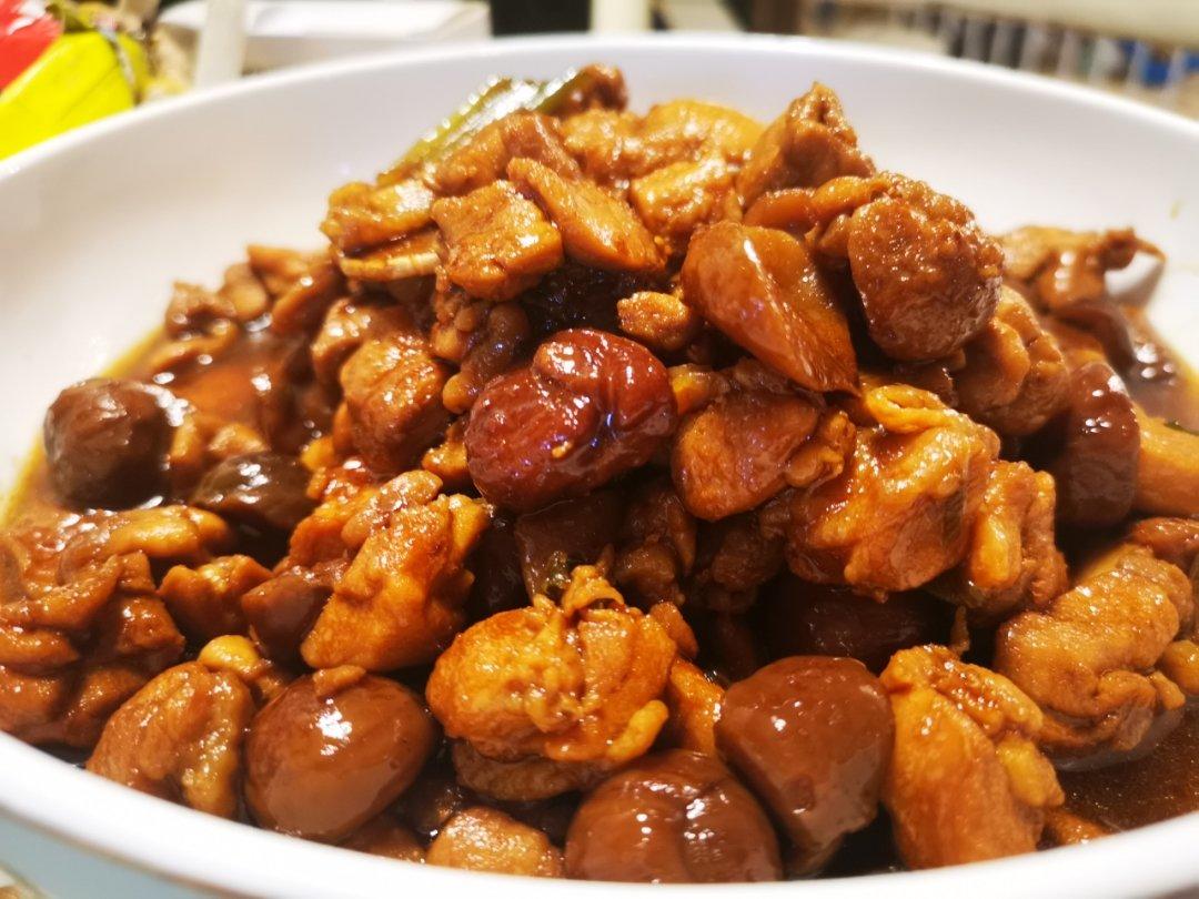 【栗子烧鸡】鸡肉都给你吃，栗子归我~