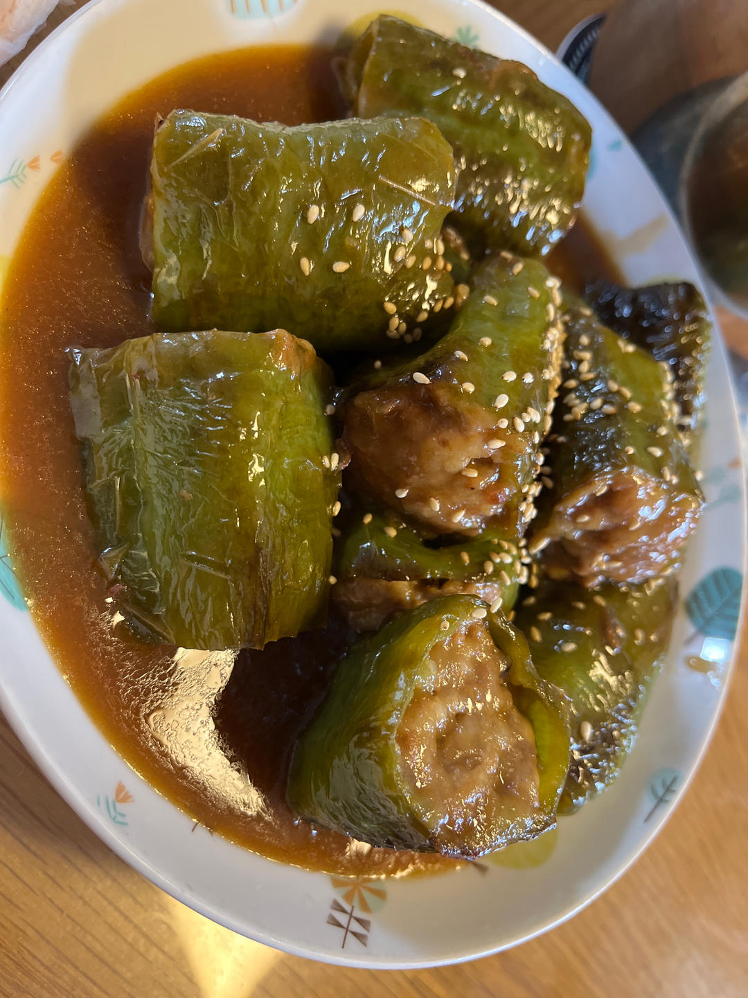 煎酿青椒