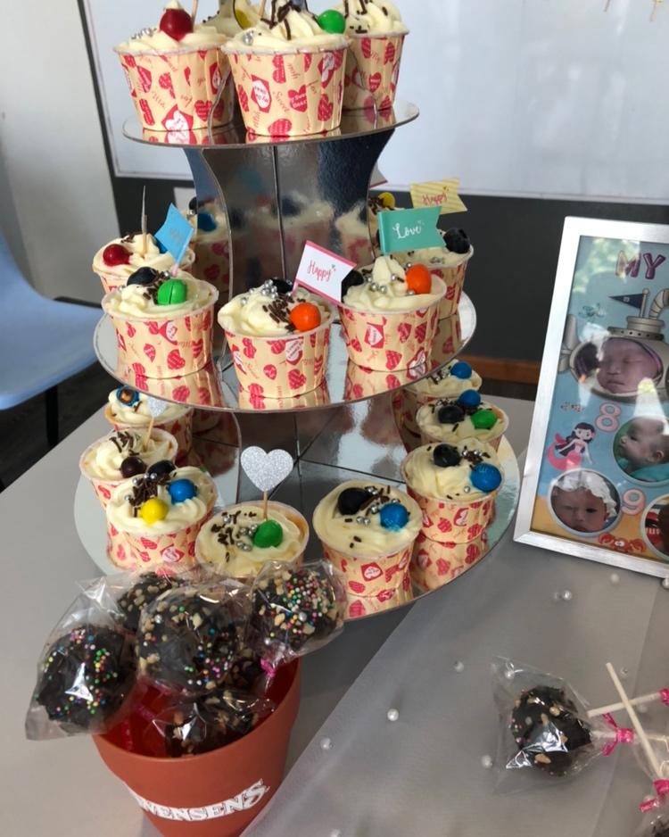 不回缩不开裂不塌陷的杯子蛋糕（可做甜品台杯子蛋糕）