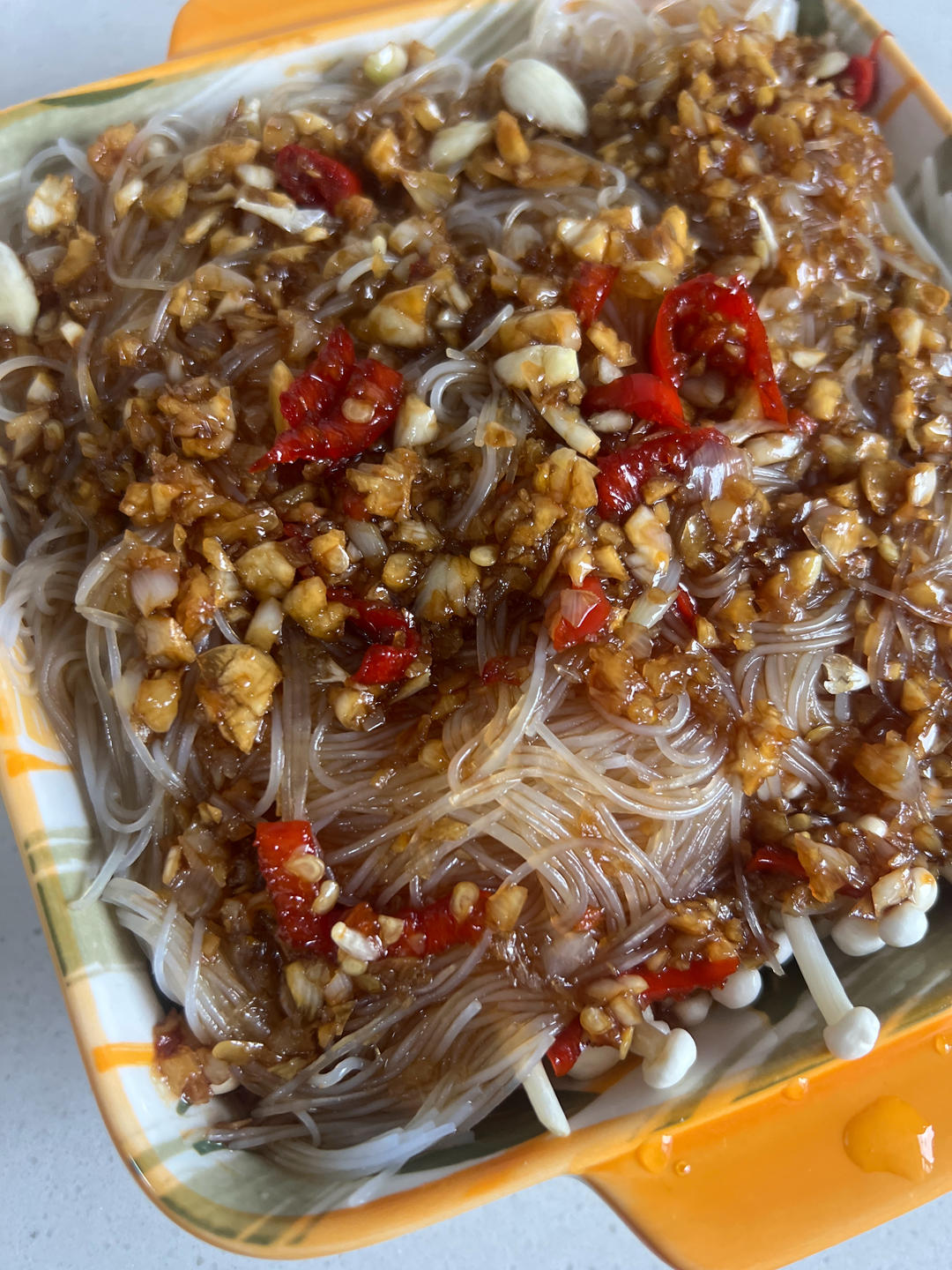 懒人下饭神器，蒜蓉蒸粉丝金针菇娃娃菜