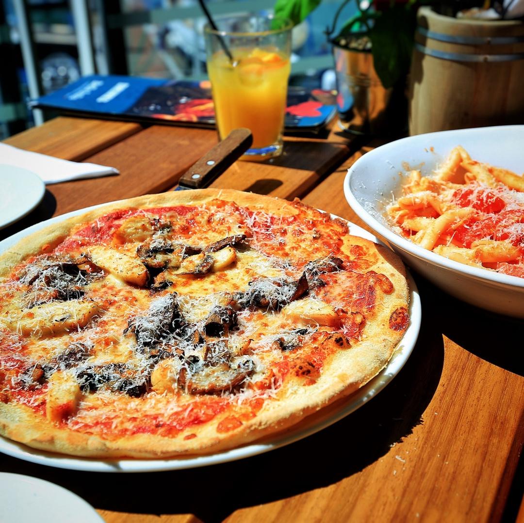 萨拉米薄底披萨 Salami Pizza