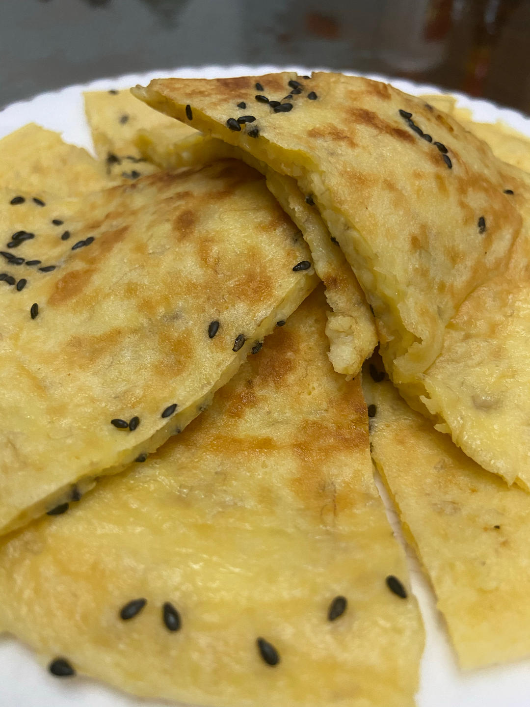 香蕉牛奶鸡蛋饼——免糖少油版