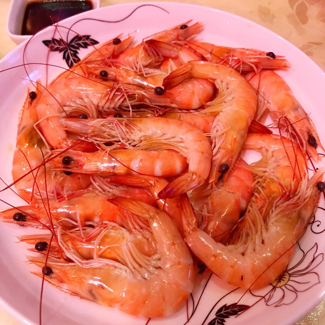 白灼基围虾