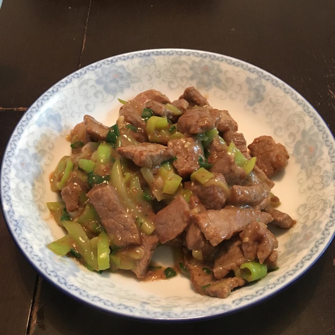 辣椒炒牛肉