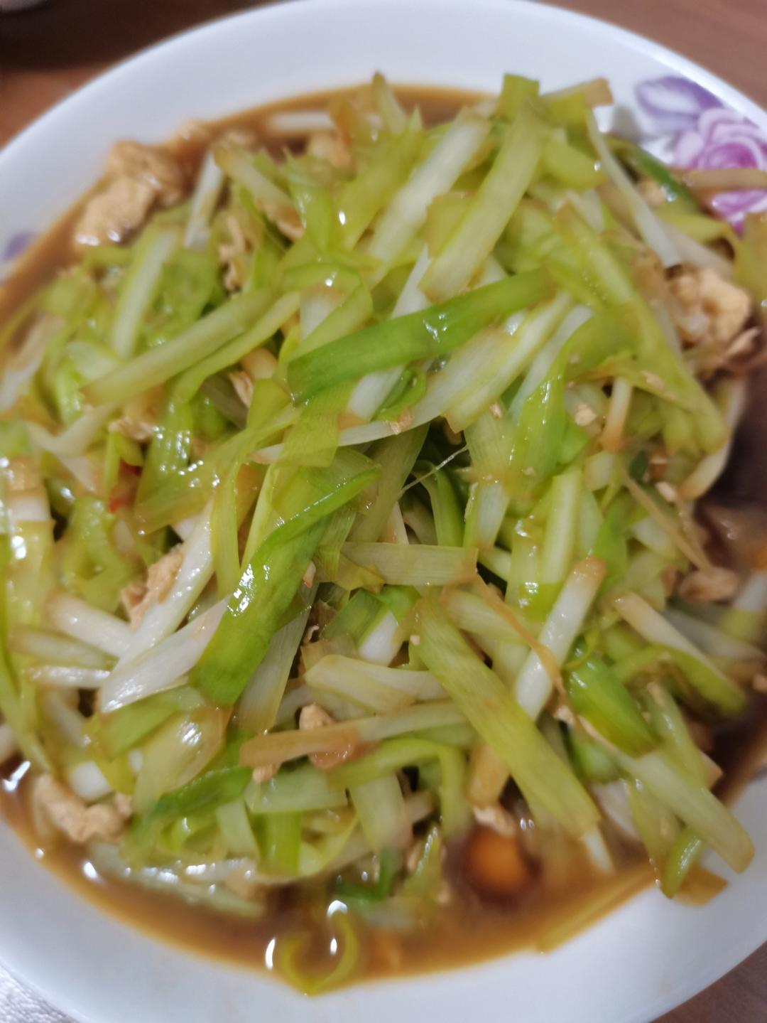 韭黄炒蛋
