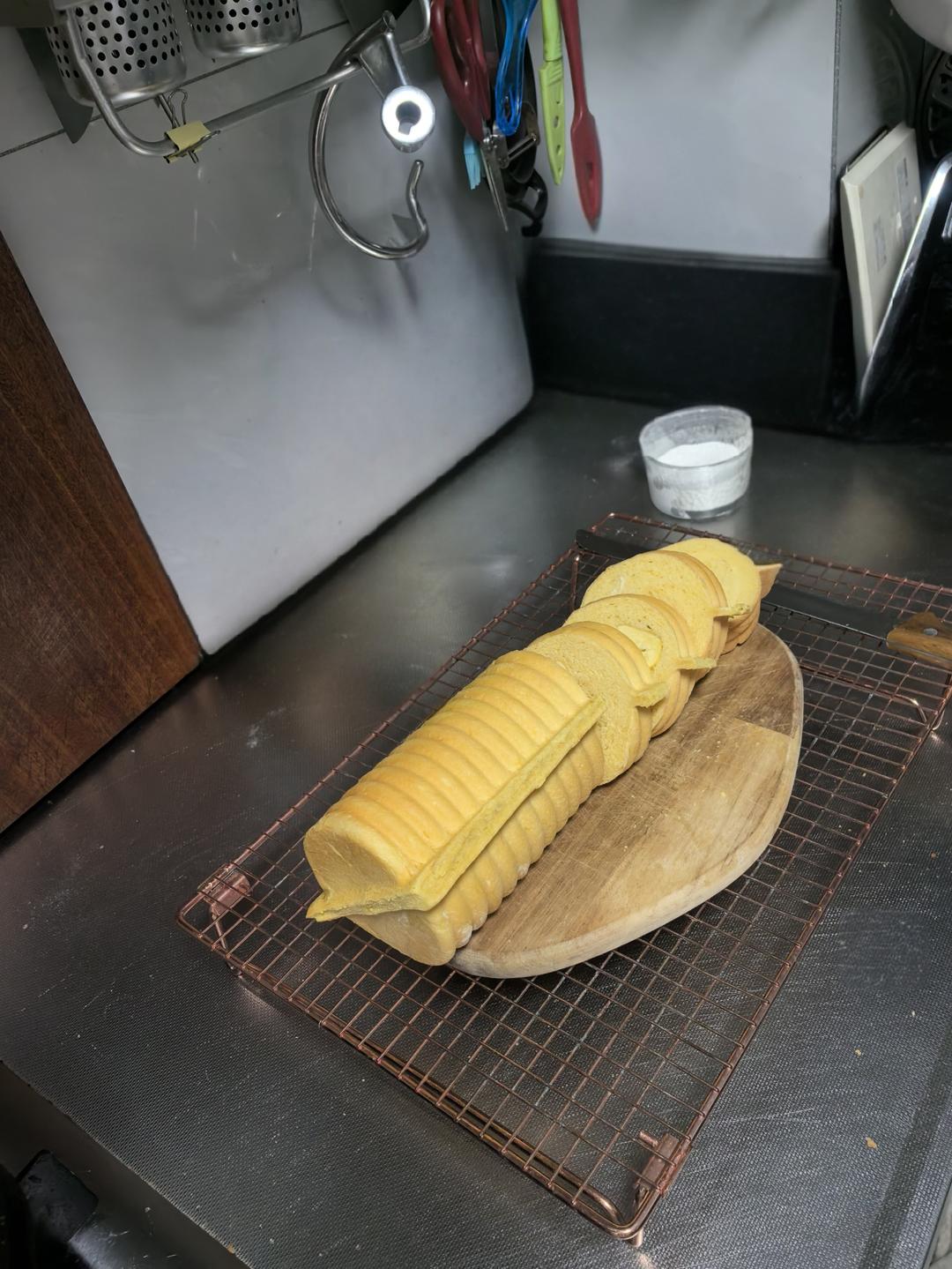 奶油南瓜年轮面包