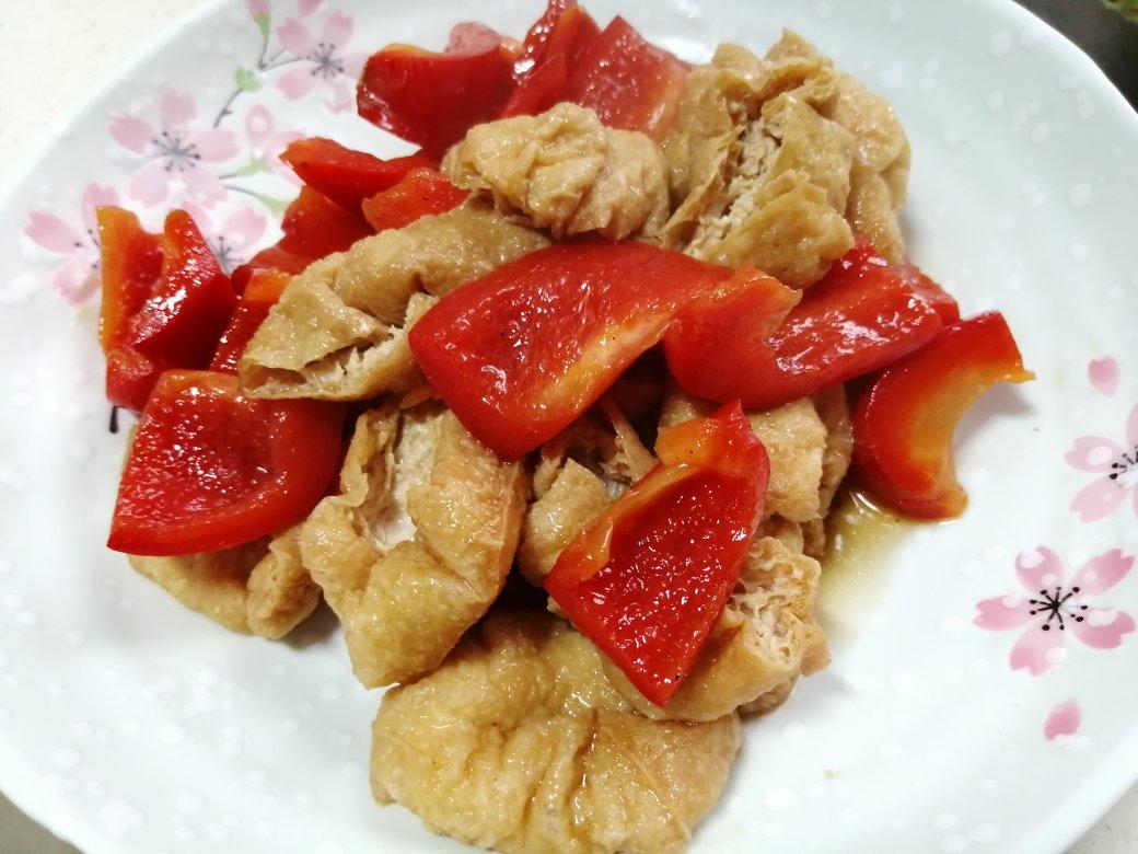 青椒油豆腐——这样做比肉还好吃的油豆腐