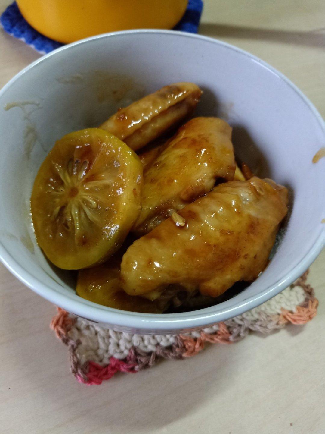 柠檬鸡翼--驰名香港，超简单又好吃