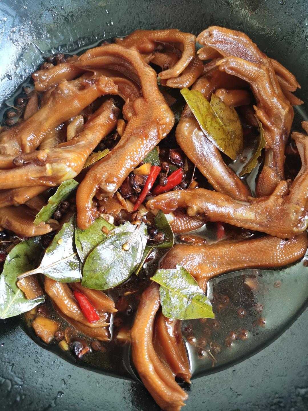 卤鸭掌不好吃你打我