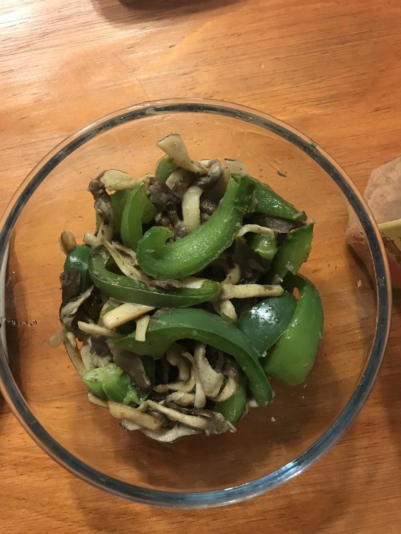 干煸平菇（有肉的味道）