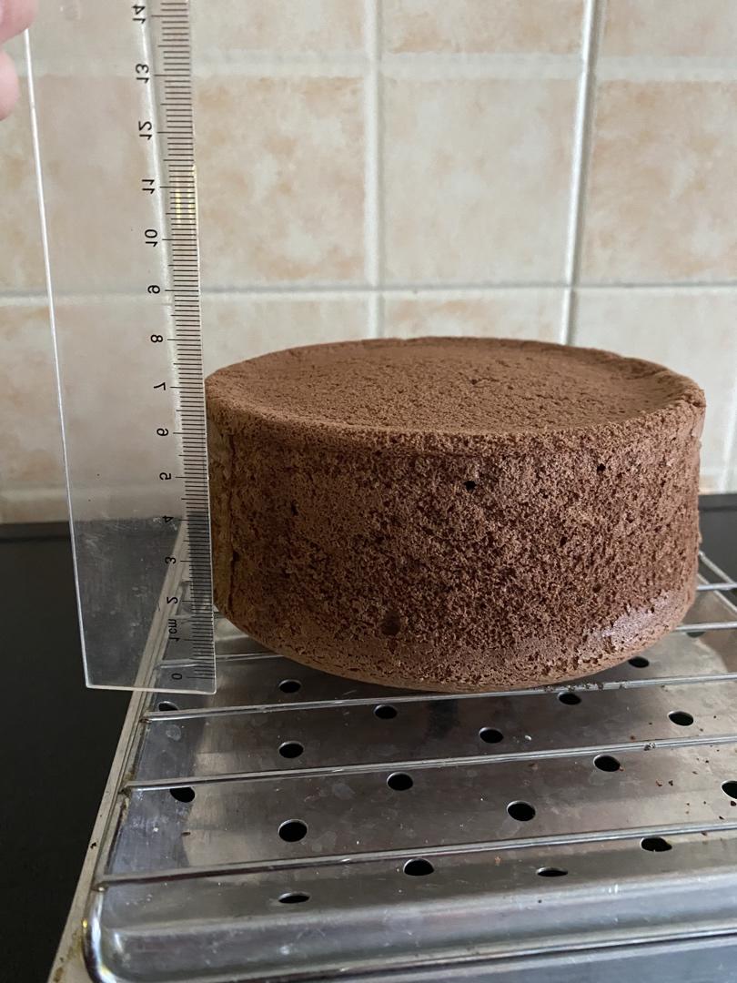 水浴法巧克力六寸戚风蛋糕（超高成功率）