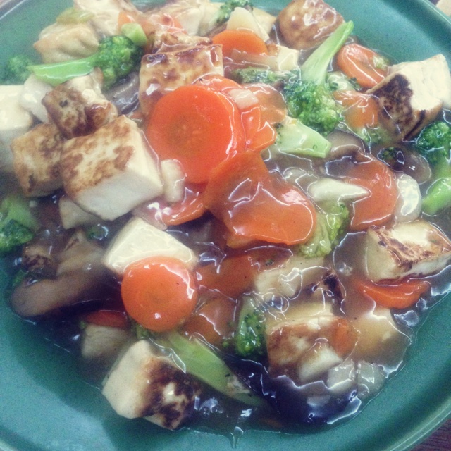 外焦里嫩好吃无比的——焦溜豆腐