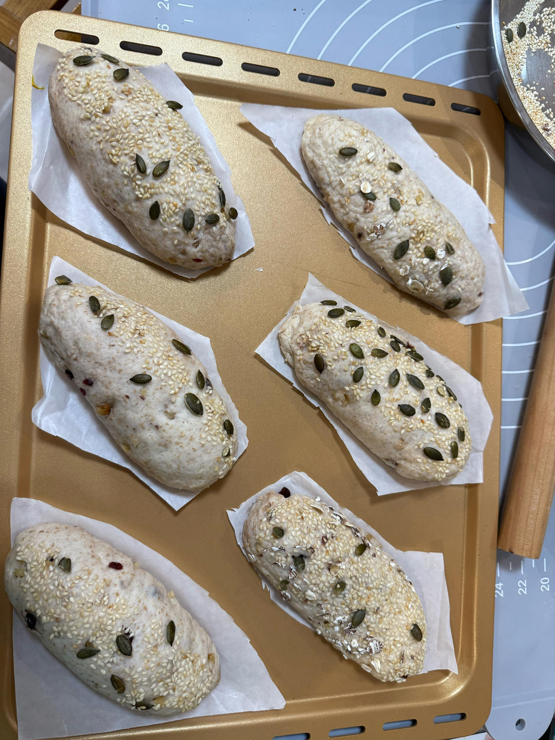 核桃蔓越莓软欧包