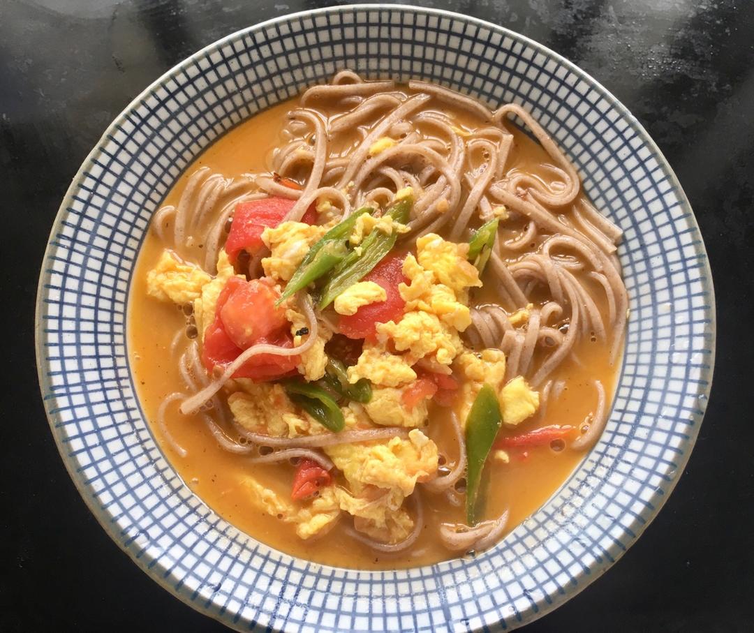 超级入味好吃的番茄鸡蛋面