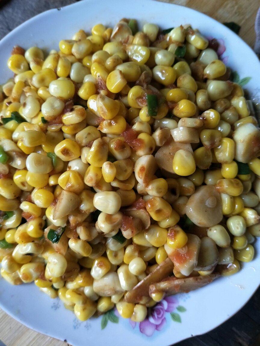 玉米炒肉末【超级下饭的快手家常菜】