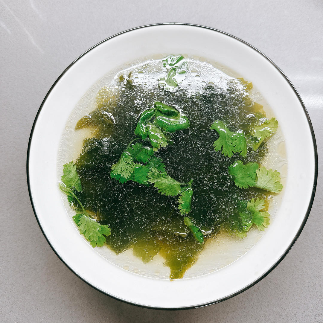 复刻“米村拌饭”裙带菜汤！