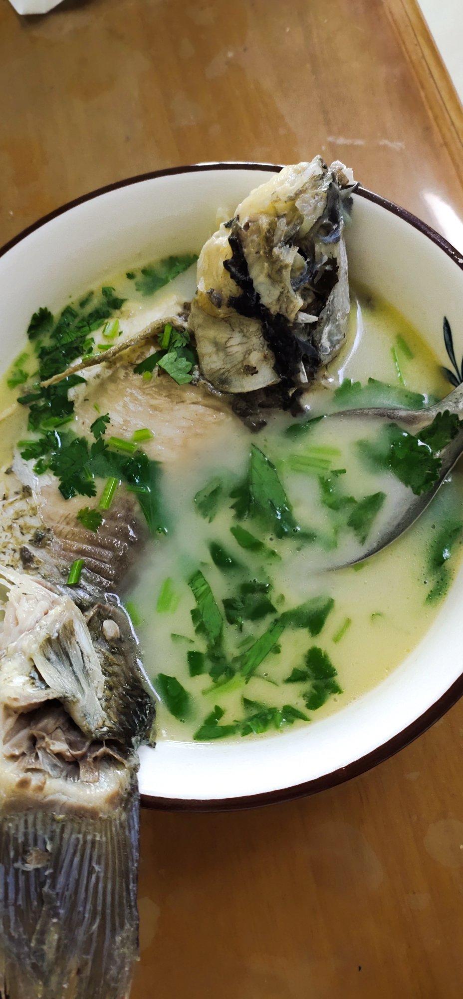 莫管春寒醉红自暖做的清炖鲫鱼汤 三个关键步骤让你轻松炖出汤浓味鲜