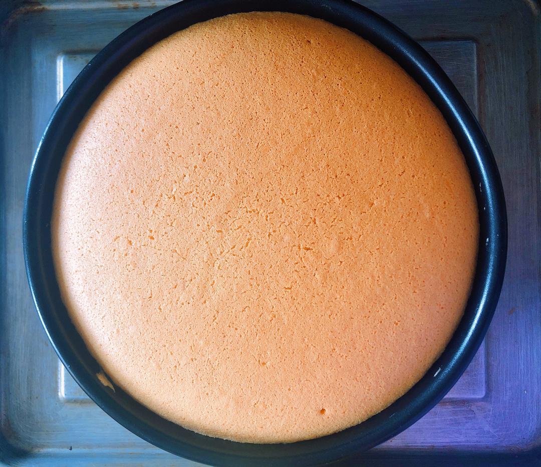 不开裂的8寸戚风蛋糕