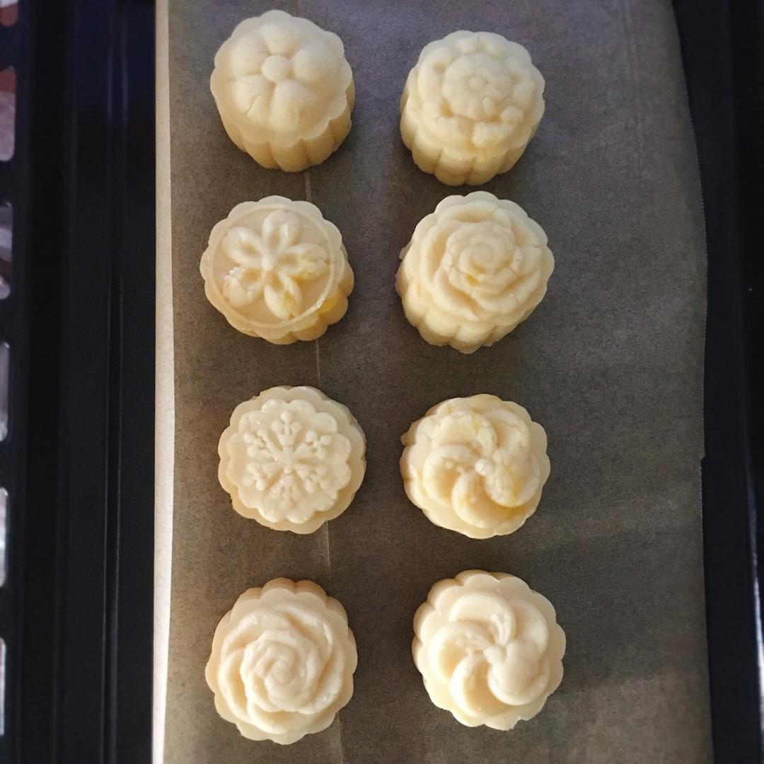 流心奶黄月饼（无吉士粉/转化糖浆版本）【曼食慢语】