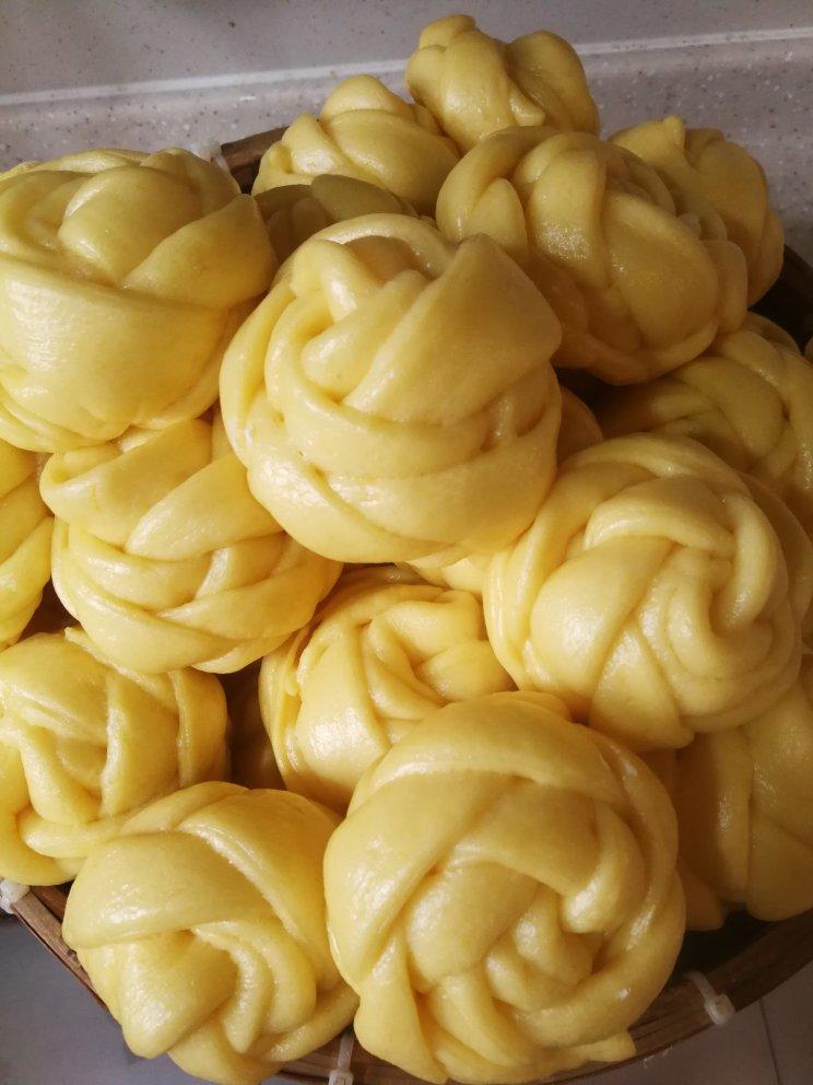 喵星人麦q做的花儿一样美丽的花卷 造型馒头 蓬松煊软 附细节视频详解