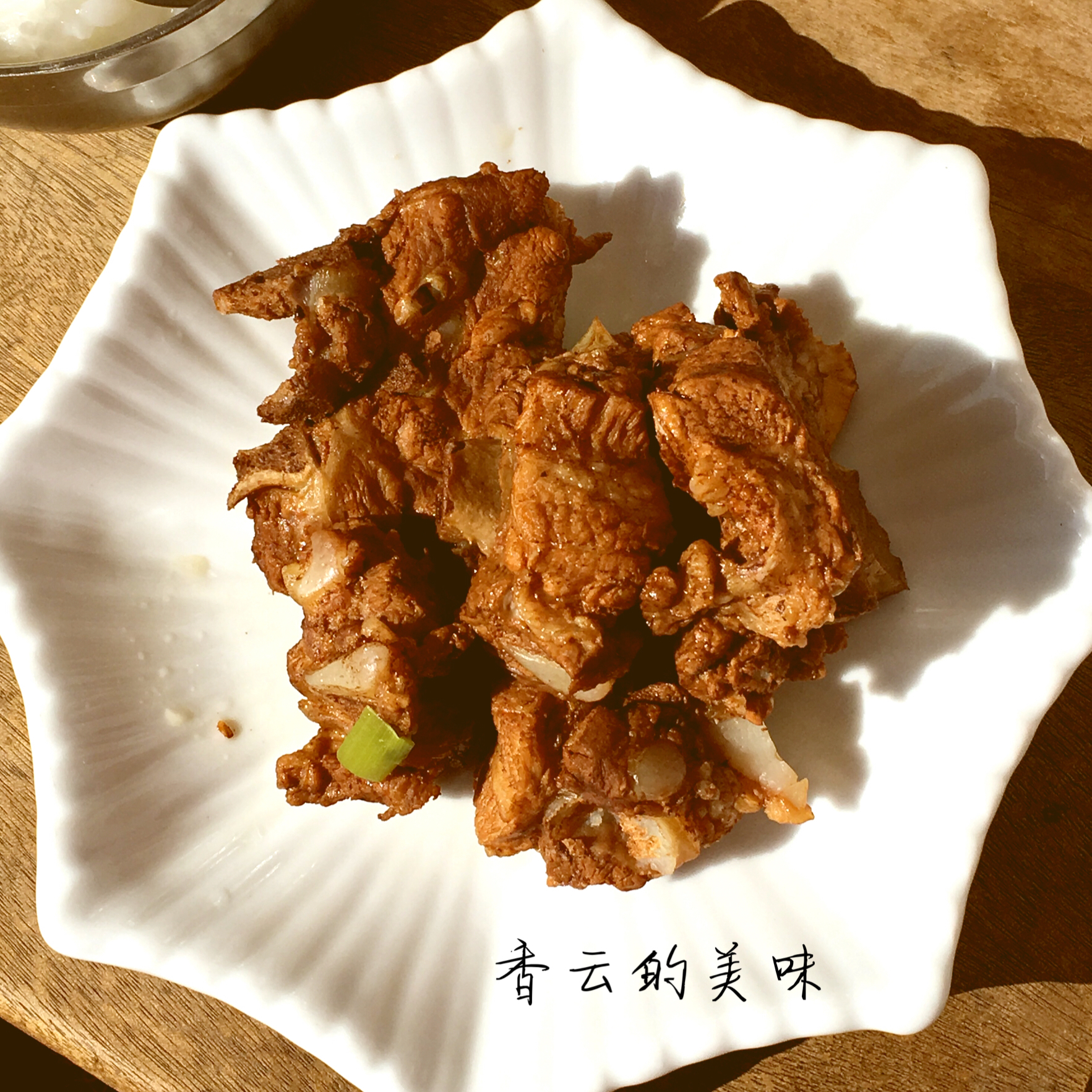 烤箱菜~蜜制蒜香排骨