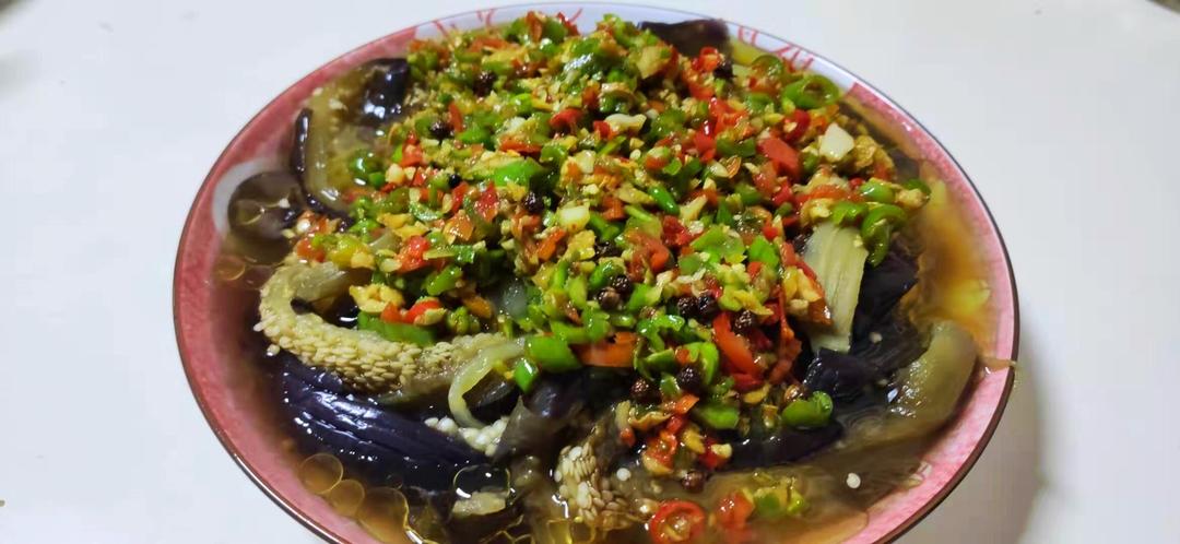 剁椒手撕茄子的做法