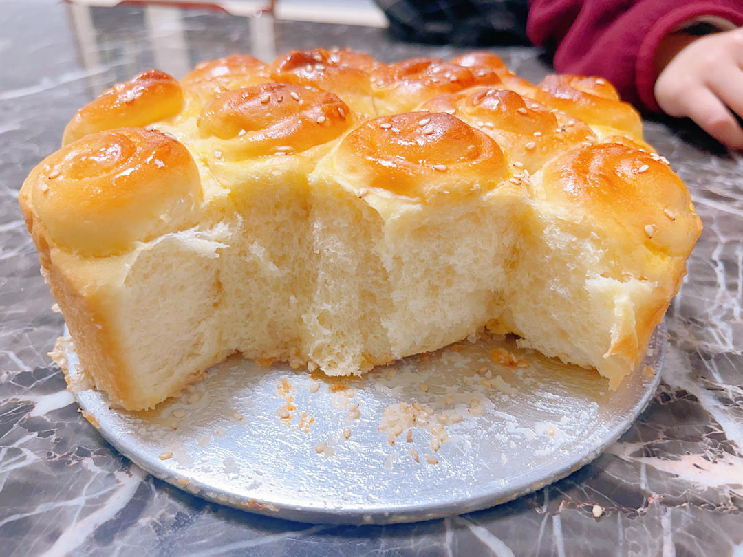 奶油蜂蜜小面包