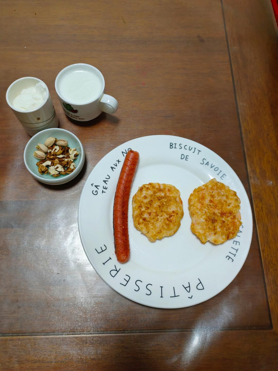 家常菜香煎虾饼