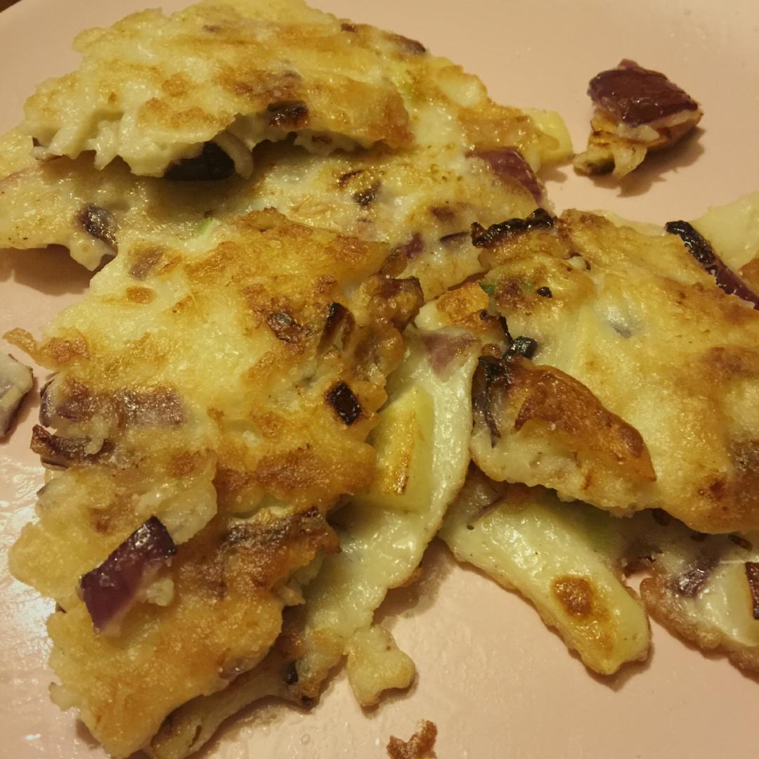 土豆洋葱煎饼
